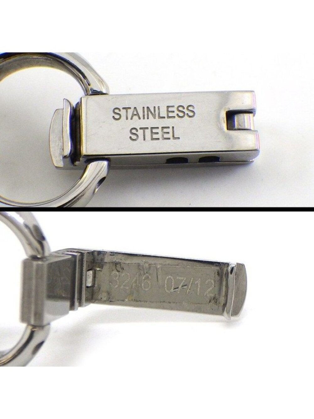 Gucci Watch Frame 128.5 Square GG Pattern Pink Shell Dial SS Quartz Movement - Picture 5 of 10